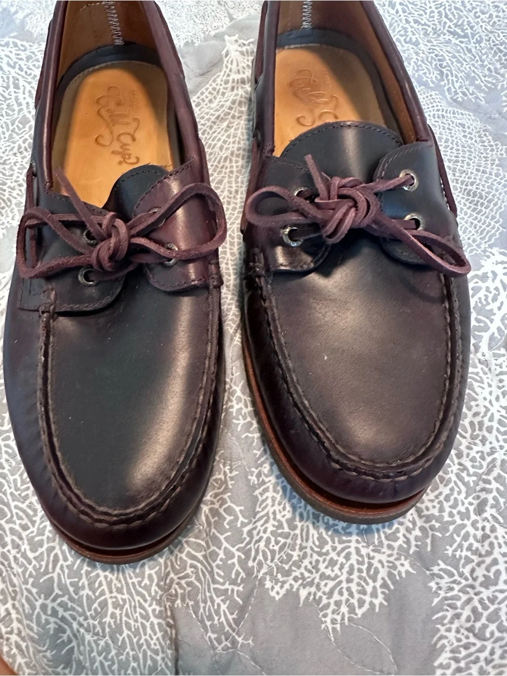 Sperry Brown Leather Moccasin-Style Boat Shoes